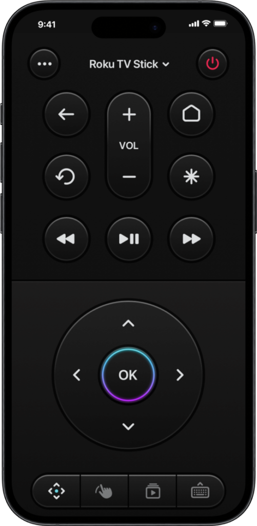 TV remote control app